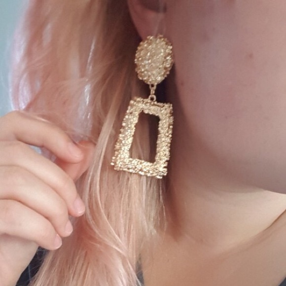 Big Vintage Acrylic Geometric Hanging Statement - Picture 3 of 7